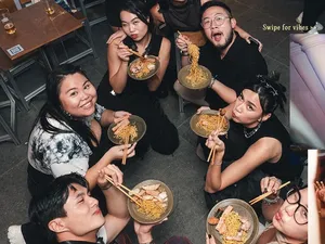 Unik! Influencer Singapura Sajikan Indomie Saat Nikah di Bar Unik! Influencer Singapura Sajikan Indomie Saat Nikah di Bar