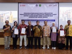 Cegah Penyimpangan, 120 PJK3 & Lembaga SMK3 Tandatangani Pakta Integritas