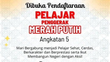 Pendaftaran Pelajar Penggerak Merah Putih Dibuka, Ini Manfaatnya!