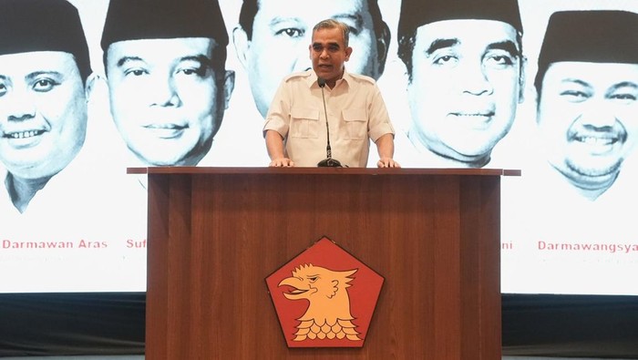 Sekjen Gerindra Ahmad Muzani di Acara Gerindra Sulsel Sekjen Gerindra Ahmad Muzani menghadiri jadwal Temu Kader Partai Gerindra se-Sulawesi Selatan, Jumat (4/7/2025). (dok Istimewa)
