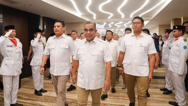 Sekjen Gerindra Ahmad Muzani menghadiri jadwal Temu Kader Partai Gerindra se-Sulawesi Selatan, Jumat (4/7/2025). (dok Istimewa)