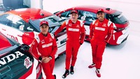 Ada Momen Spesial, Trio Honda Racing Indonesia Tampil di Mandalika