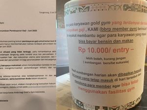 Member Golds Gym Sampai Buka Donasi, Ikut Bayar Hak Karyawan agar Klub Tak Tutup Member Golds Gym Sampai Buka Donasi, Ikut Bayar Hak Karyawan agar Klub Tak Tutup
