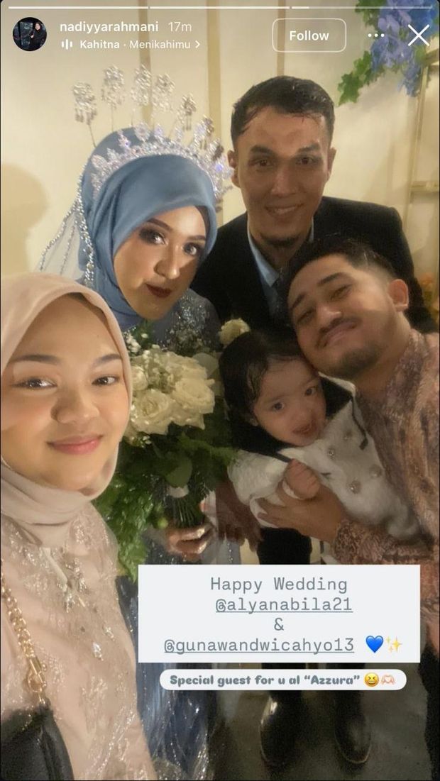 Gunawan Dwi Cahyo dan Alya Nabila