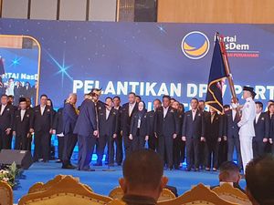 Herman Deru Nakhodai NasDem Sumsel, Ini Pesan Surya Paloh Herman Deru Nakhodai NasDem Sumsel, Ini Pesan Surya Paloh