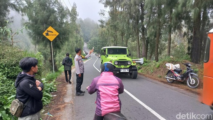 Jalur menuju rekreasi Bromo
