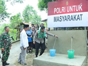 Atasi Krisis Air Bersih, Kapolres Bangkalan Berikan Bantuan Sumur Bor Atasi Krisis Air Bersih, Kapolres Bangkalan Berikan Bantuan Sumur Bor