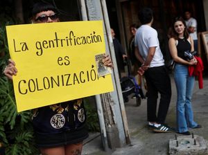 Protes Pecah di Condesa, Warga Meksiko Tolak Gentrifikasi