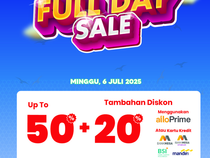 Transmart Full Day Sale 6 Juli Transmart Full Day Sale 6 Juli