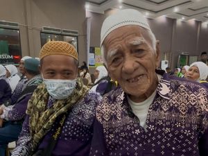 Inspiratif! Jemaah Haji Ini Tuntaskan Rangkaian Ibadah di Usia 104 Tahun Inspiratif! Jemaah Haji Ini Tuntaskan Rangkaian Ibadah di Usia 104 Tahun
