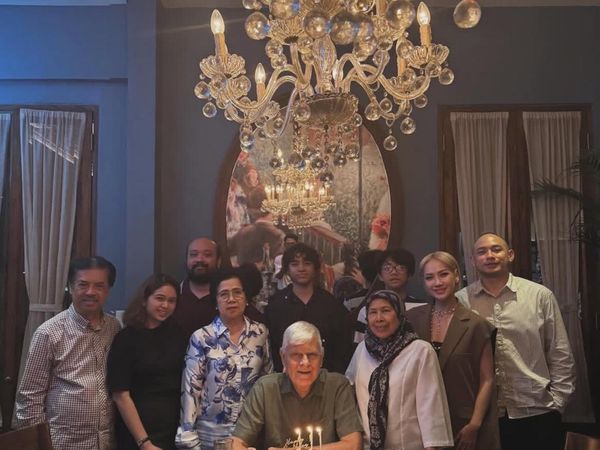 Keakraban BCL dan Tiko Aryawardhana saat Rayakan Ultah Ayah Ashraf