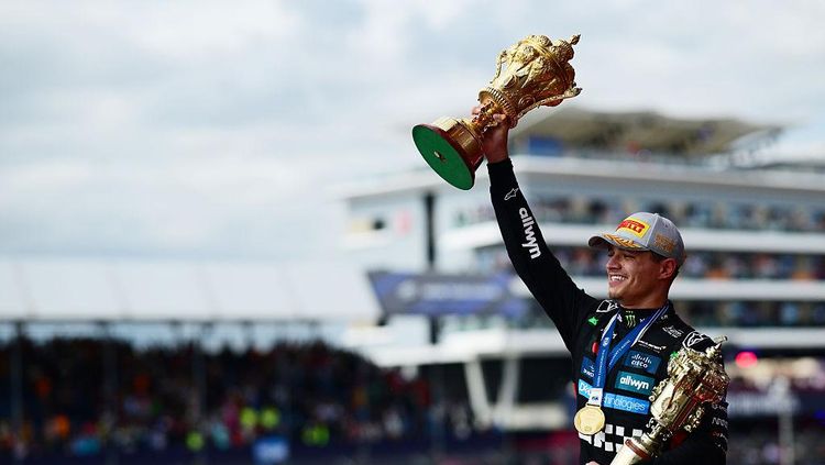 Lando Norris Sabet Juara F1 GP Inggris 2025