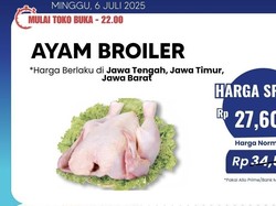 Ayam Broiler Dijual Mulai Rp 27 Ribuan Per Ekor di Transmart Full Day Sale