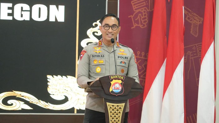 Acara pisah sambut di Polda Banten (dok.Polda Banten) Acara pisah sambut di Polda Banten (dok.Polda Banten)