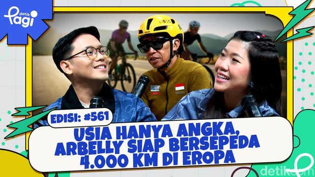 Usia Hanya Angka, Arbelly Siap Bersepeda 4.000 Km di Eropa