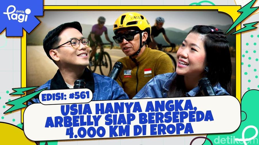Usia Hanya Angka, Arbelly Siap Bersepeda 4.000 Km di Eropa