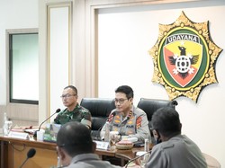 Kapolda Bali Ikuti Rakor Persiapan HUT RI ke-80 di Makodam Udayana