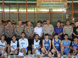 Cari Pebasket Profesional, Polres Dumai Buka Bhayangkara Basketball Cup 2025