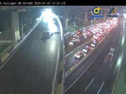 Hati-hati, Ada Genangan di Tol Dalkot dan Jakarta-Tangerang Malam Ini