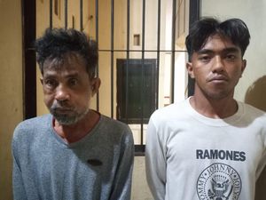 Tampang 2 Pria Maling 3 Motor di Makassar Ditangkap Saat Pesta Sabu