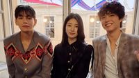 Adu Gaya V BTS, Suzy, Park Bo Gum Bersanding di Celine Show Paris
