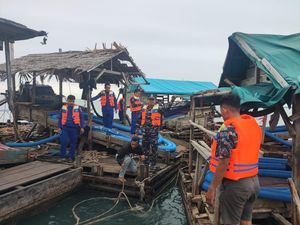 Polisi Kembali Tertibkan Tambang Timah Ilegal di Teluk Inggris Babar, Pemilik Kabur