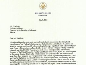 Amerika Minta Indonesia Tak Balas Tarif Trump, Ini Ancamannya Amerika Minta Indonesia Tak Balas Tarif Trump, Ini Ancamannya