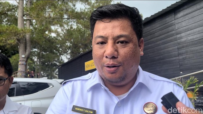 Bupati Samosir Vandiko Gultom. (Kartika Sari/detikSumut)
