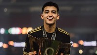 Gilberto Mora berhasil membawa Meksiko jadi juara Gold Cup 2025 usai mengalahkan Amerika Serikat, Senin 7 Juli 2025. (Foto: Dok. Twitter/@LeaguesCup)