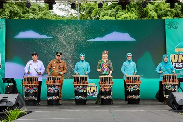 HKG PKK Ke-53, Tri Tito Ajak Dukung Produk Lokal-Bangun Ekonomi Keluarga