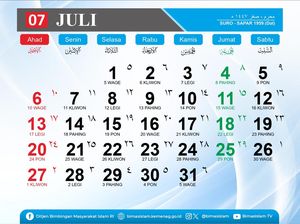 Tanggal Hijriah Hari Ini 29 Juli 2025, Cek Penanggalan Islam Terbaru! Tanggal Hijriah Hari Ini 29 Juli 2025, Cek Penanggalan Islam Terbaru!