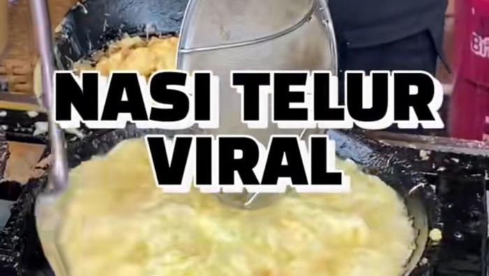 Video: Nasi Telur Komplet Rp 20 Ribuan yang Viral di Bekasi