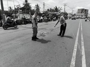 Pemotor di Lubuklinggau Tewas Usai Senggol Truk Pemotor di Lubuklinggau Tewas Usai Senggol Truk