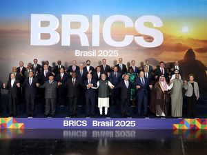 Momen Prabowo Foto Resmi Bareng Pemimpin Dunia di KTT BRICS Brasil