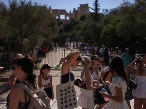 Akropolis Tutup Sementara Akibat Gelombang Panas Ekstrem Landa Athena