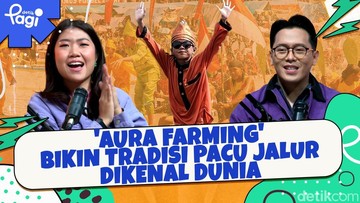 'Aura Farming' Bikin Tradisi Pacu Jalur Dikenal Dunia