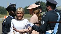 Foto: Adu Gaya Kate Middleton dan Brigitte Macron di State Dinner Bersejarah