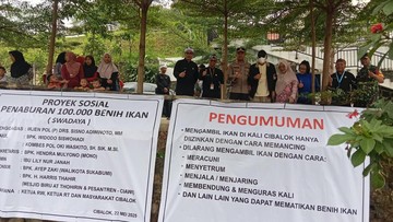 Dukung Ketahanan Pangan, Purnawirawan Polri Gagas Penebaran 100.000 Benih Ikan