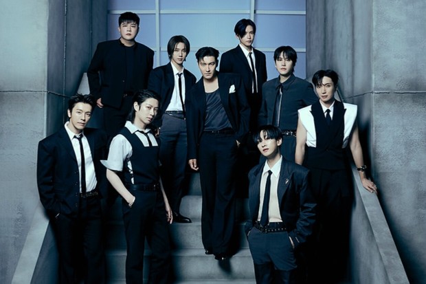 Potret Super Junior dalam foto konsep lagu 'Express Mode'