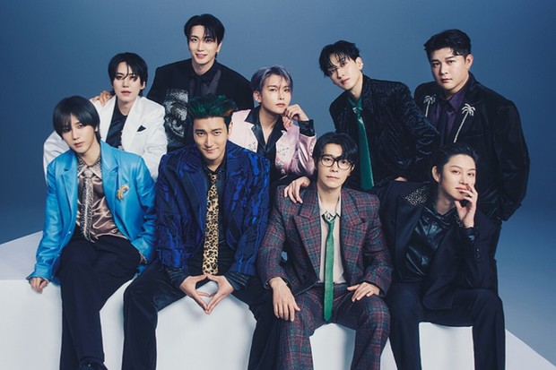 Potret Super Junior dalam foto konsep lagu 'Express Mode'