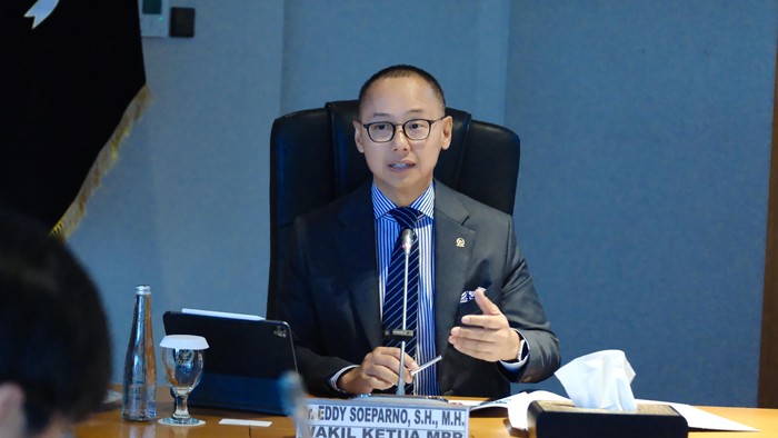 Wakil Ketua MPR dari Fraksi PAN Eddy Soeparno Wakil Ketua MPR dari Fraksi PAN Eddy Soeparno