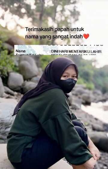Viral Wanita dengan Nama Dini Hari Mentariku Lahir, Ini Kisah Haru di Baliknya
