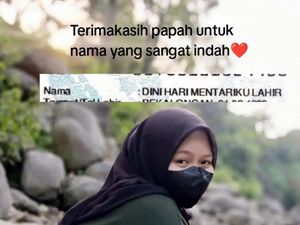 Viral Wanita dengan Nama Dini Hari Mentariku Lahir, Ini Kisah Haru di Baliknya Viral Wanita dengan Nama Dini Hari Mentariku Lahir, Ini Kisah Haru di Baliknya