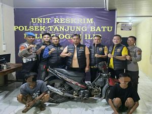 Polisi Ringkus Dua Pencuri Sapi Milik Warga Ogan Ilir
