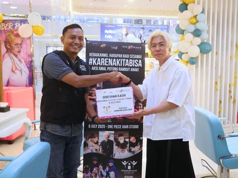 Acara amal One Piece Hair Studio bersama Rumah Belajar Ceria Joglo