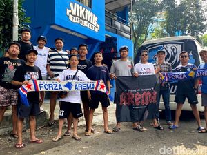 Cerita Totalitas Aremania dan Hangatnya Sambutan Viking