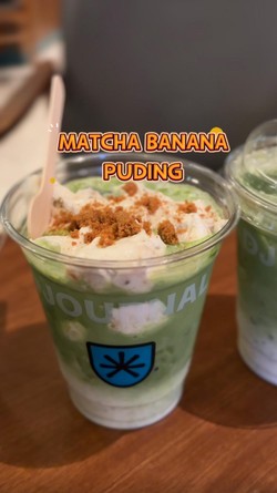 Video: Ini Sensasi Cicip Matcha Latte dengan Banana Pudding