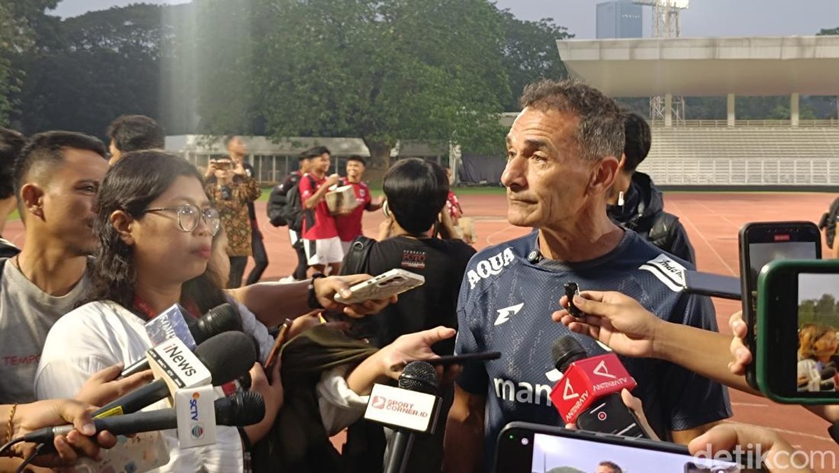 Gerald Vanenburg menegaskan Indonesia harus mewaspadai Laos. (Foto: Muhammad Robbani/detikSport)