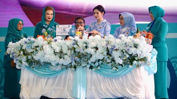 Ketum TP PKK Ajak Kader Wujudkan Asta Cita Indonesia Emas