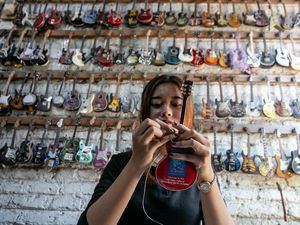 Keren, Miniatur Gitar Asal Klaten Tembus Pasar Amerika